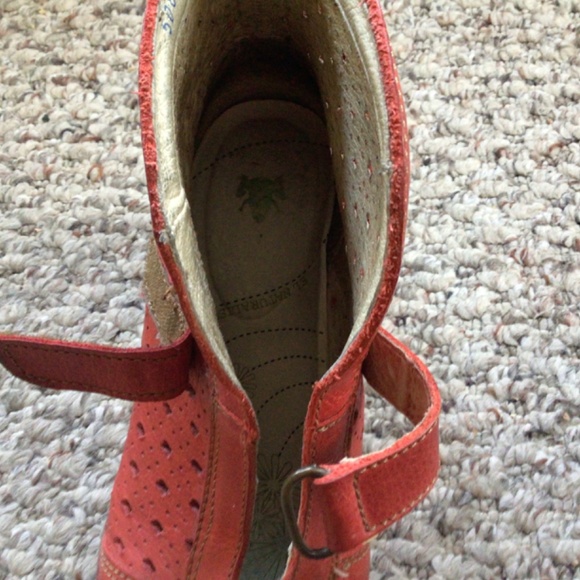 Red Leather Boots - Picture 8 of 8